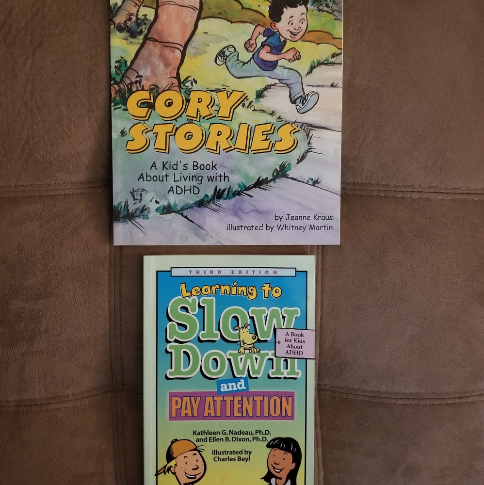 (2) Helpful Books for Kids diagnosed with ADHD